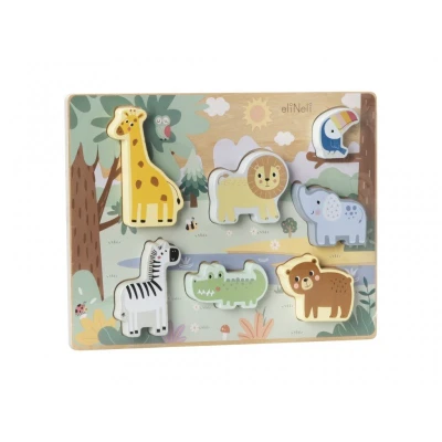 Puzzle din lemn – ZOO